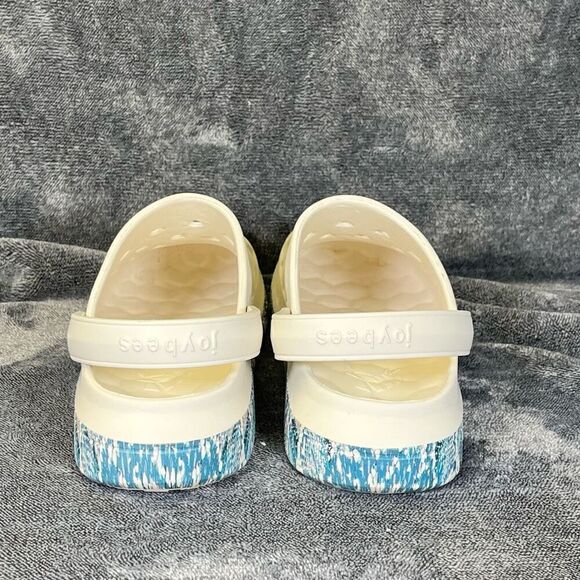 Joybees Womens Varsity Clog Graphic Bone Snakeskin 10/ Men’s 8 - Picture 4 of 7